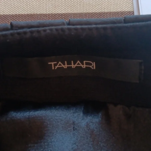 Tahari Snap-Front Ribbon-Trim Blazer ■ Size 10 - Picture 10 of 15